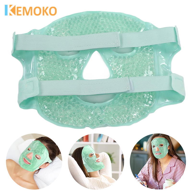 Ice Mask Cold Face Eye Mask Ic - Eye Mask Heated ulasan dan harga