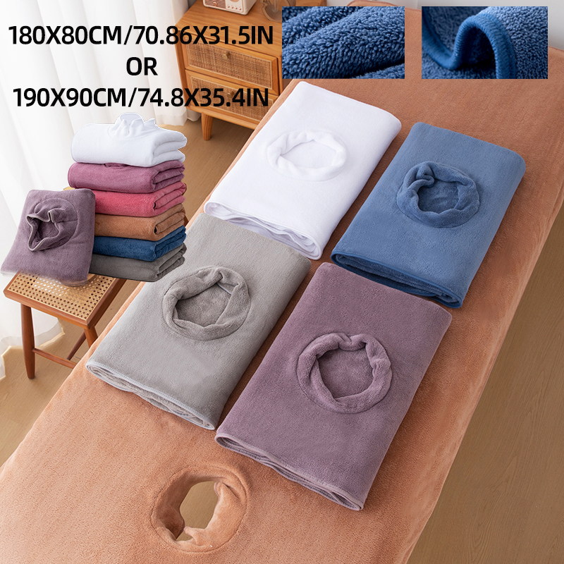 1Pc Beauty Bed Sheet with Hole - Microneedle Patch Eye ulasan dan harga