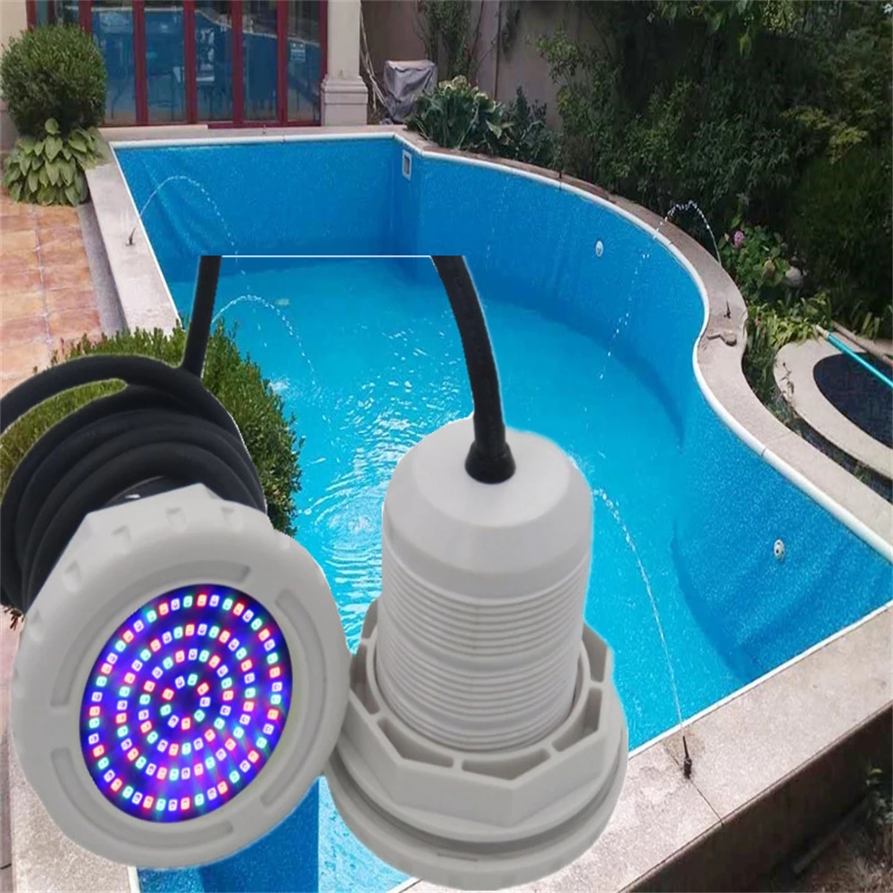 18W RGB Pool Lighting IP68 AC/ - Eye Mask Heated ulasan dan harga