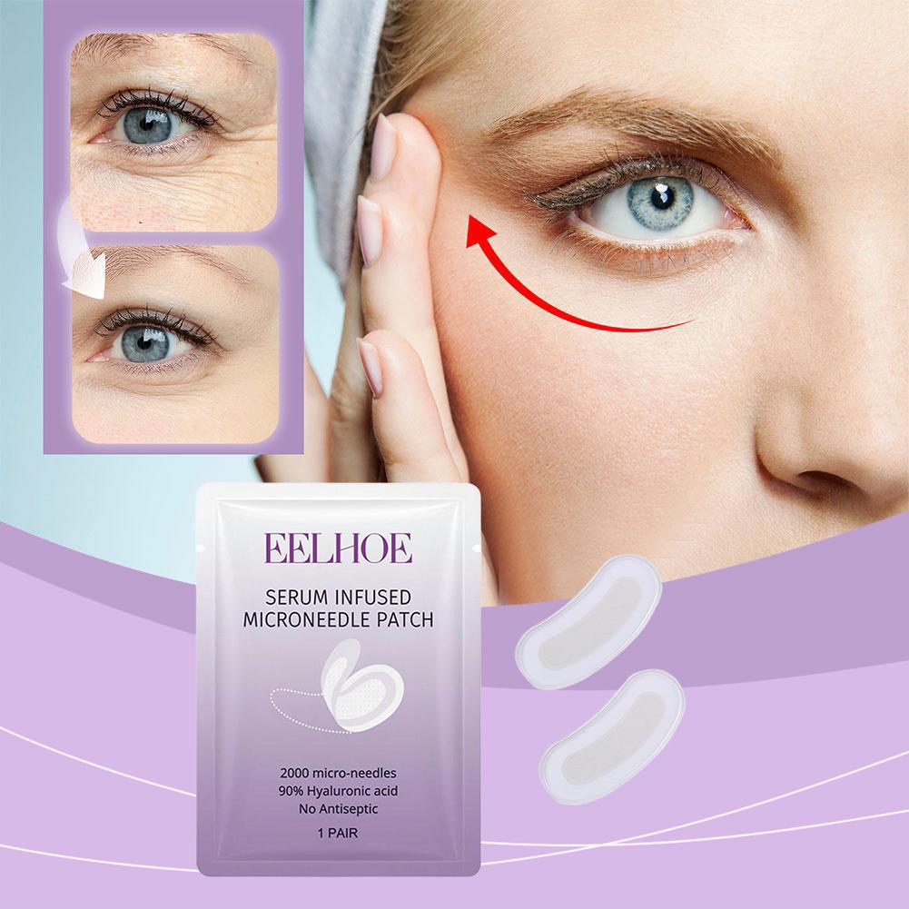 EELHOE Hyaluronic Acid Soluble - Microneedle Patch Eye ulasan dan harga
