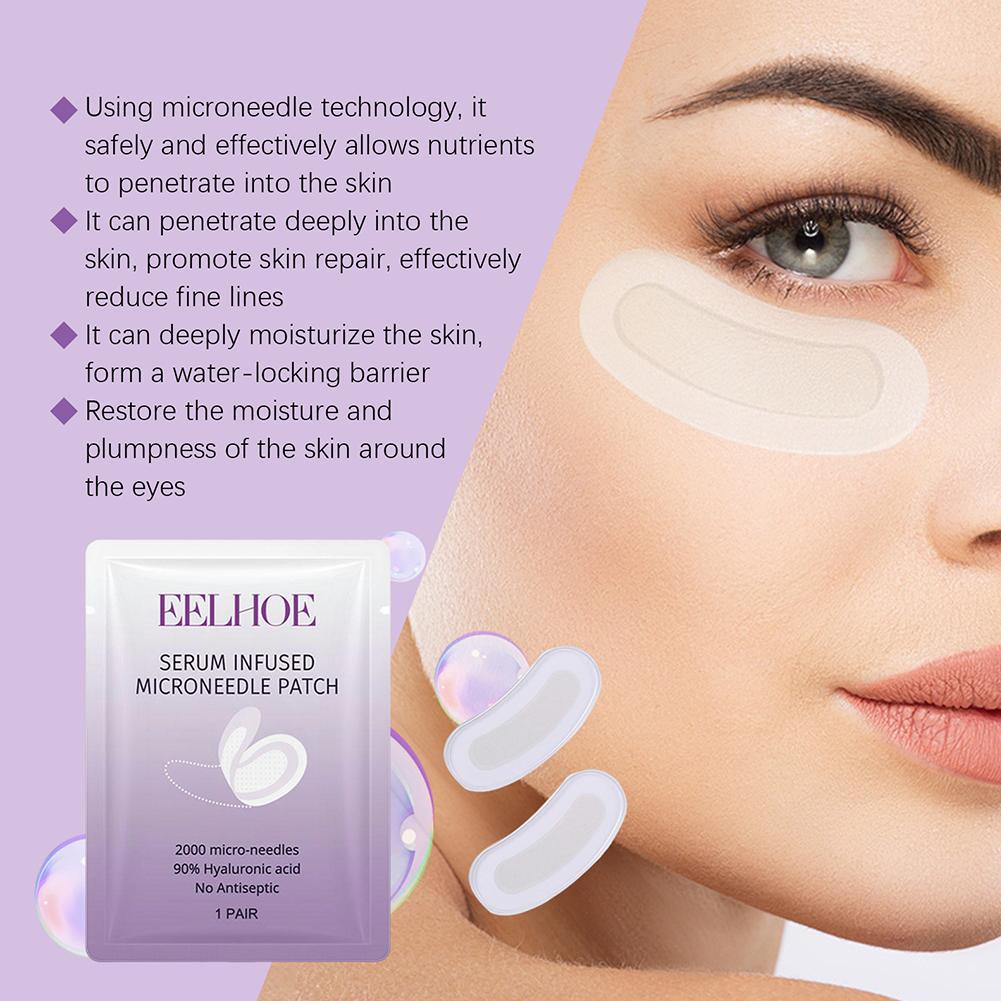 EELHOE Hyaluronic Acid Soluble - Microneedle Patch Eye ulasan dan harga