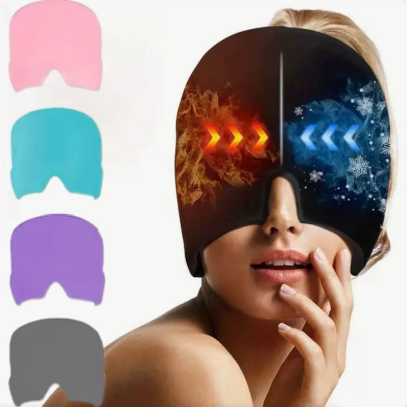 Wearable Hot Cold Therapy Head - Eye Mask Heated ulasan dan harga