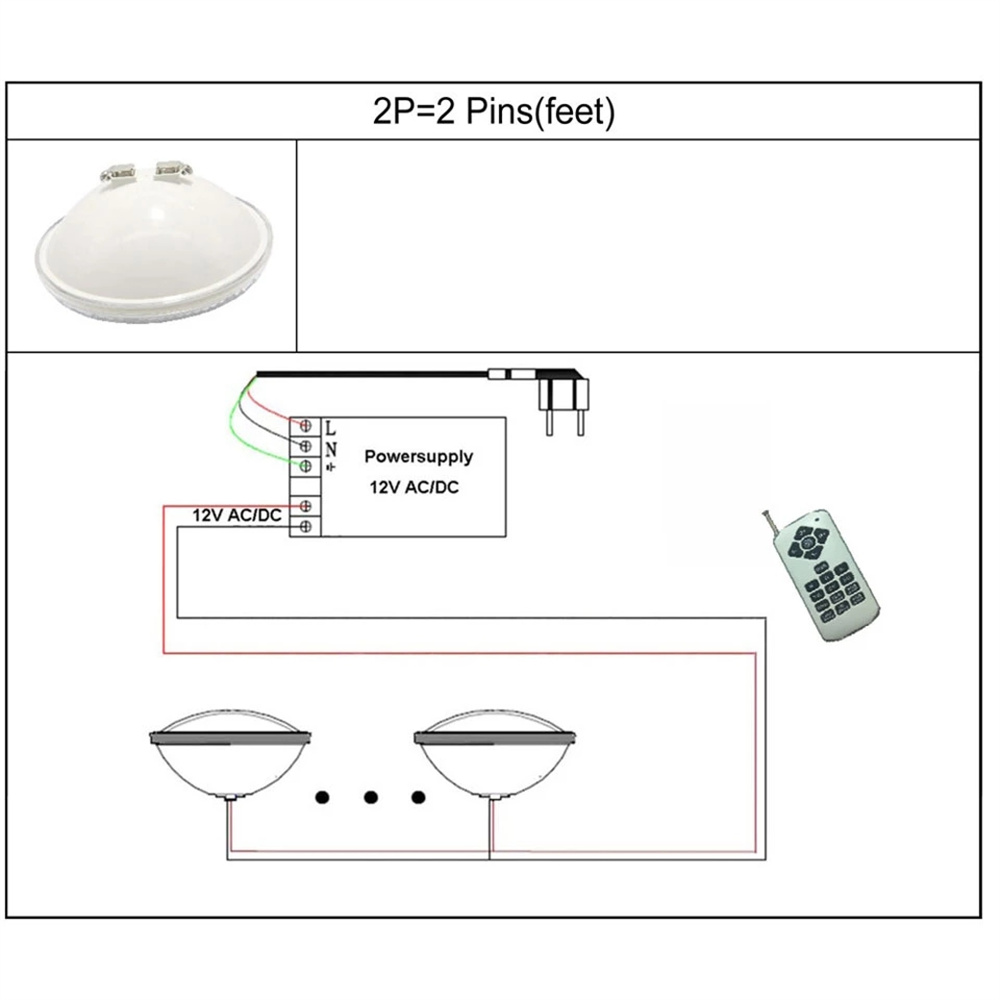 45W 25W PAR56 RGB LED Swimming - Xy Spa & Wellness George Town Photos ulasan dan harga