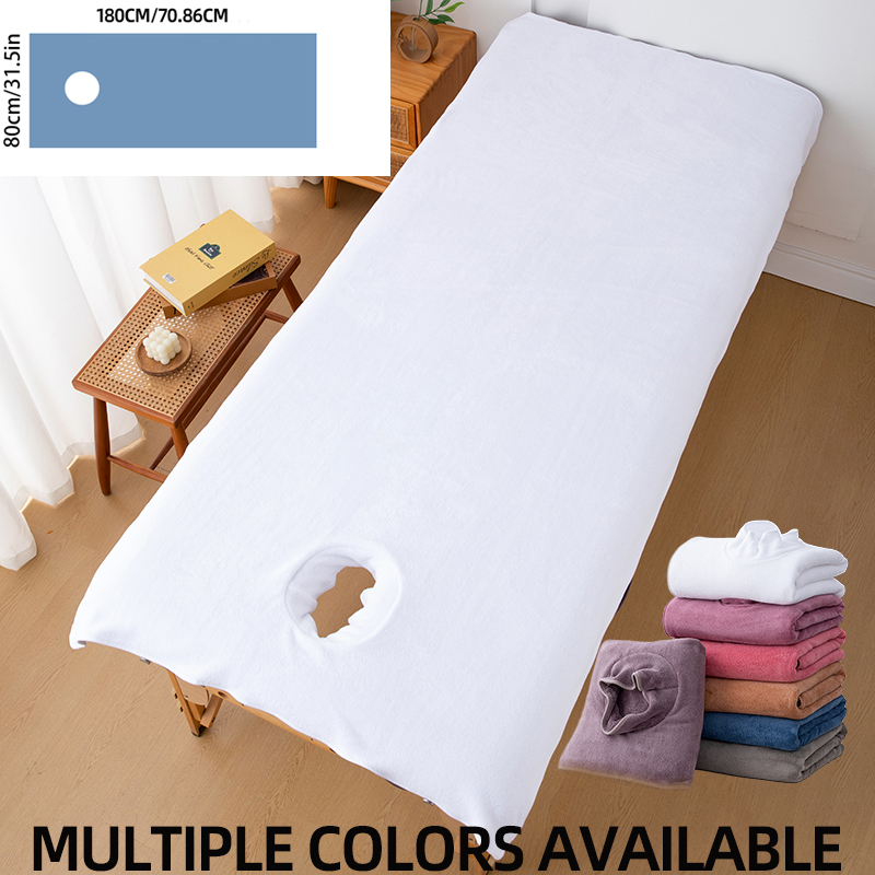 1Pc Beauty Bed Sheet with Hole - Spa Wellness Beauty ulasan dan harga