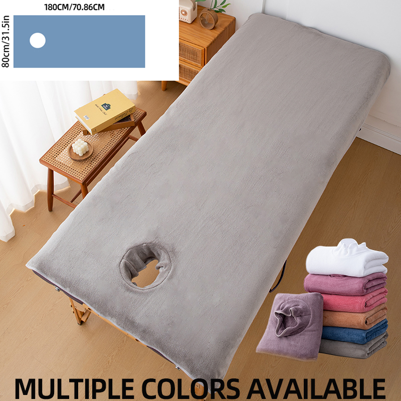 1Pc Beauty Bed Sheet with Hole - Spa Wellness Beauty ulasan dan harga