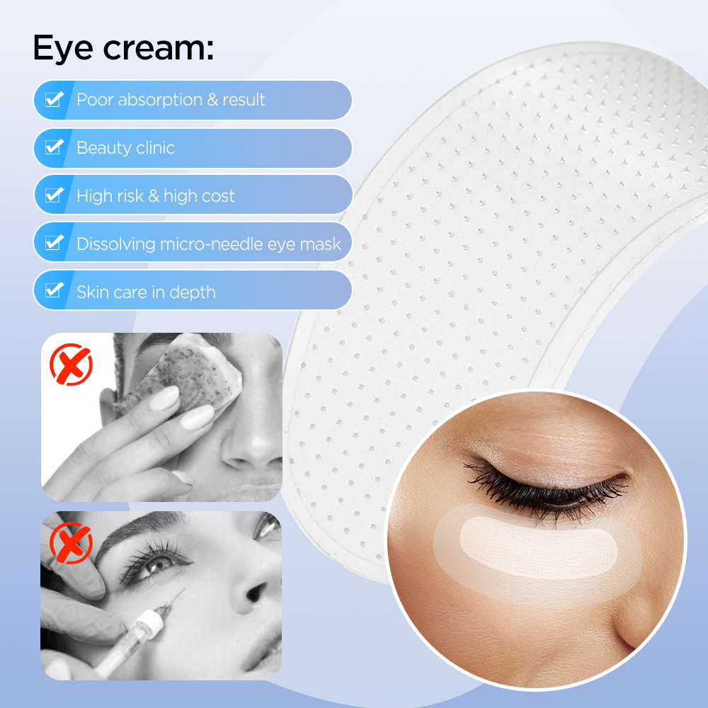 Microneedle Eyes Patches Hyalu - Microneedle Patch Eye ulasan dan harga