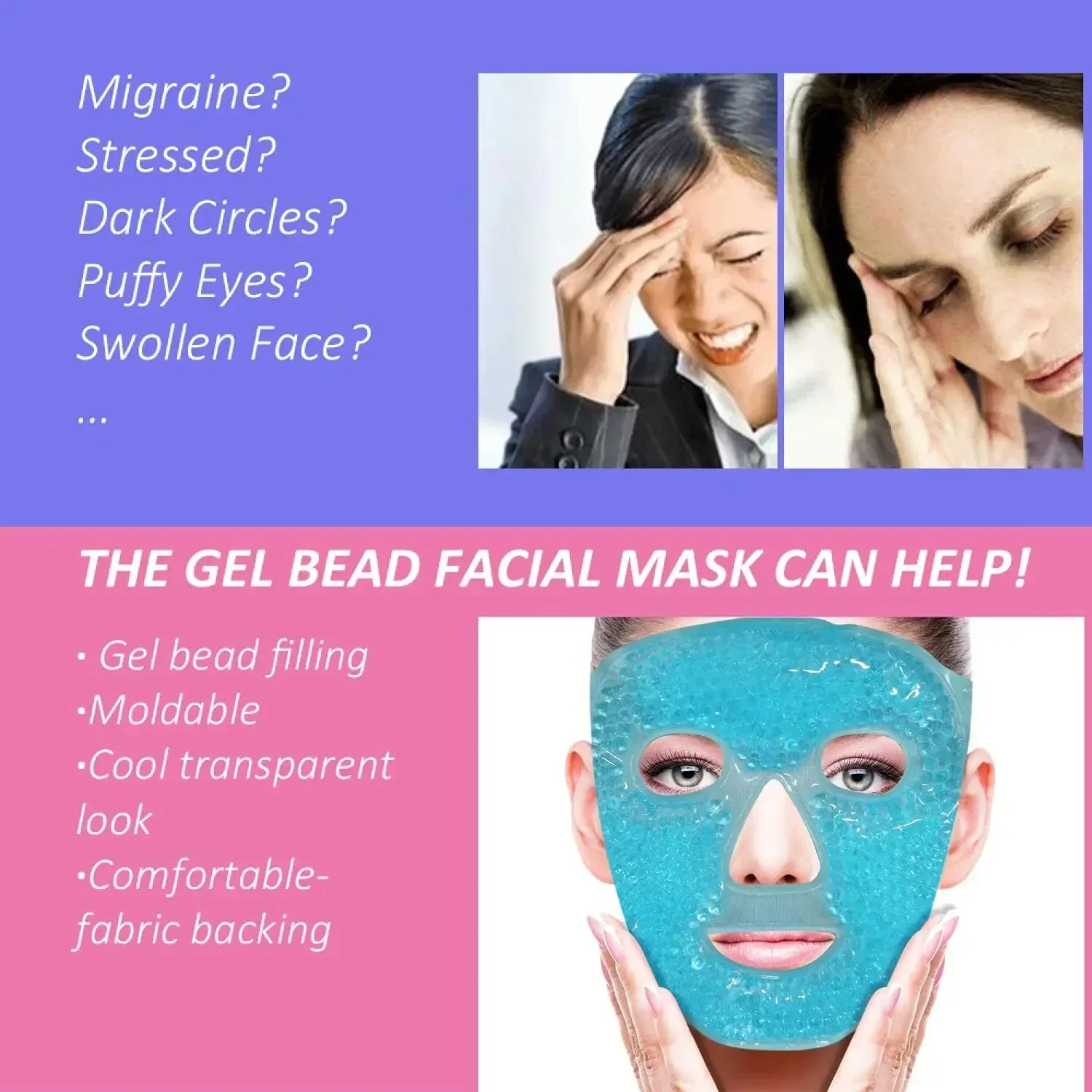 SPA Ice Cold and Hot Heat Full - Eye Mask Heated ulasan dan harga