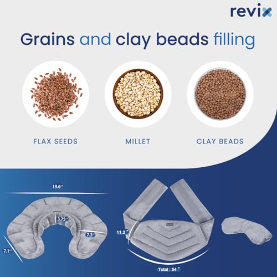 Microwave Heating Pad for Neck - Eye Mask Heated ulasan dan harga