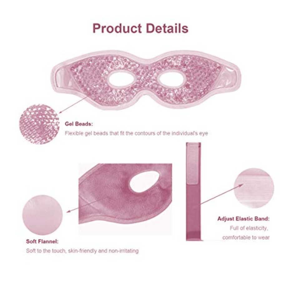 Cooling Gel Eye Mask with Eye  - Eye Mask Heated ulasan dan harga