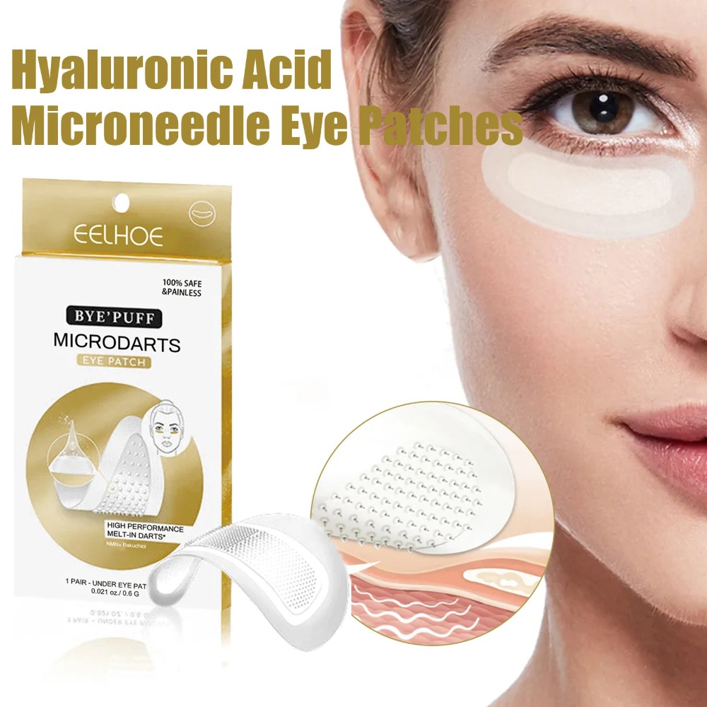 Hyaluronic Acid 0.25mm Microne - Microneedle Patch Eye ulasan dan harga