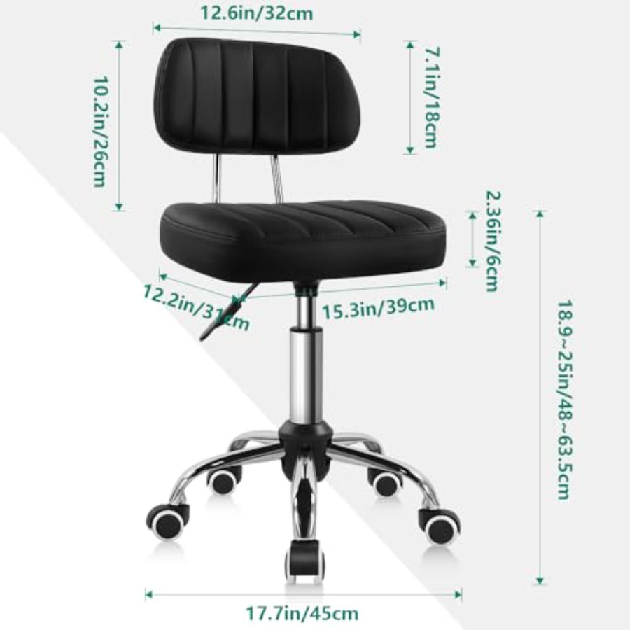 Square Swivel Stool with Wheel - Spa & Wellness Hotel Diamond Ustroń ulasan dan harga
