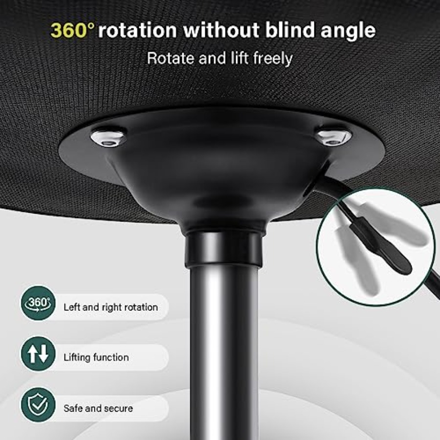 Square Swivel Stool with Wheel - Spa & Wellness Hotel Diamond Ustroń ulasan dan harga