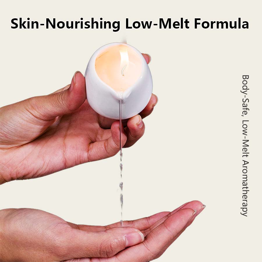 Massage Oil Candle Mint Fresh  - Massage Candle Melting ulasan dan harga
