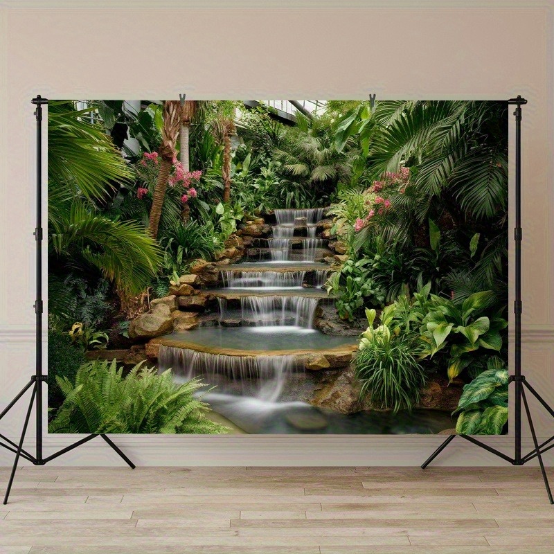 Waterfall Garden Tapestry Lush - Spa Wellness Center ulasan dan harga
