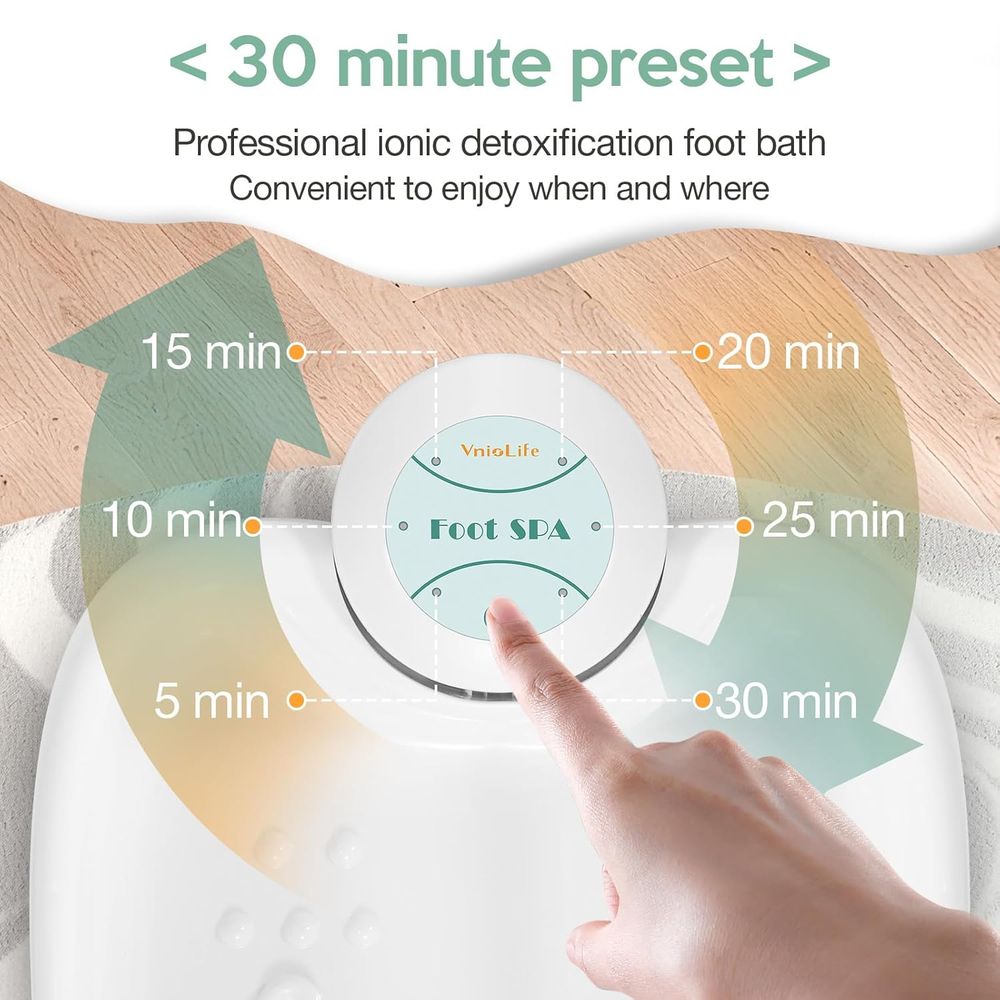 Portable Ionic Foot Spa Detox  - Spa Wellness Beauty ulasan dan harga