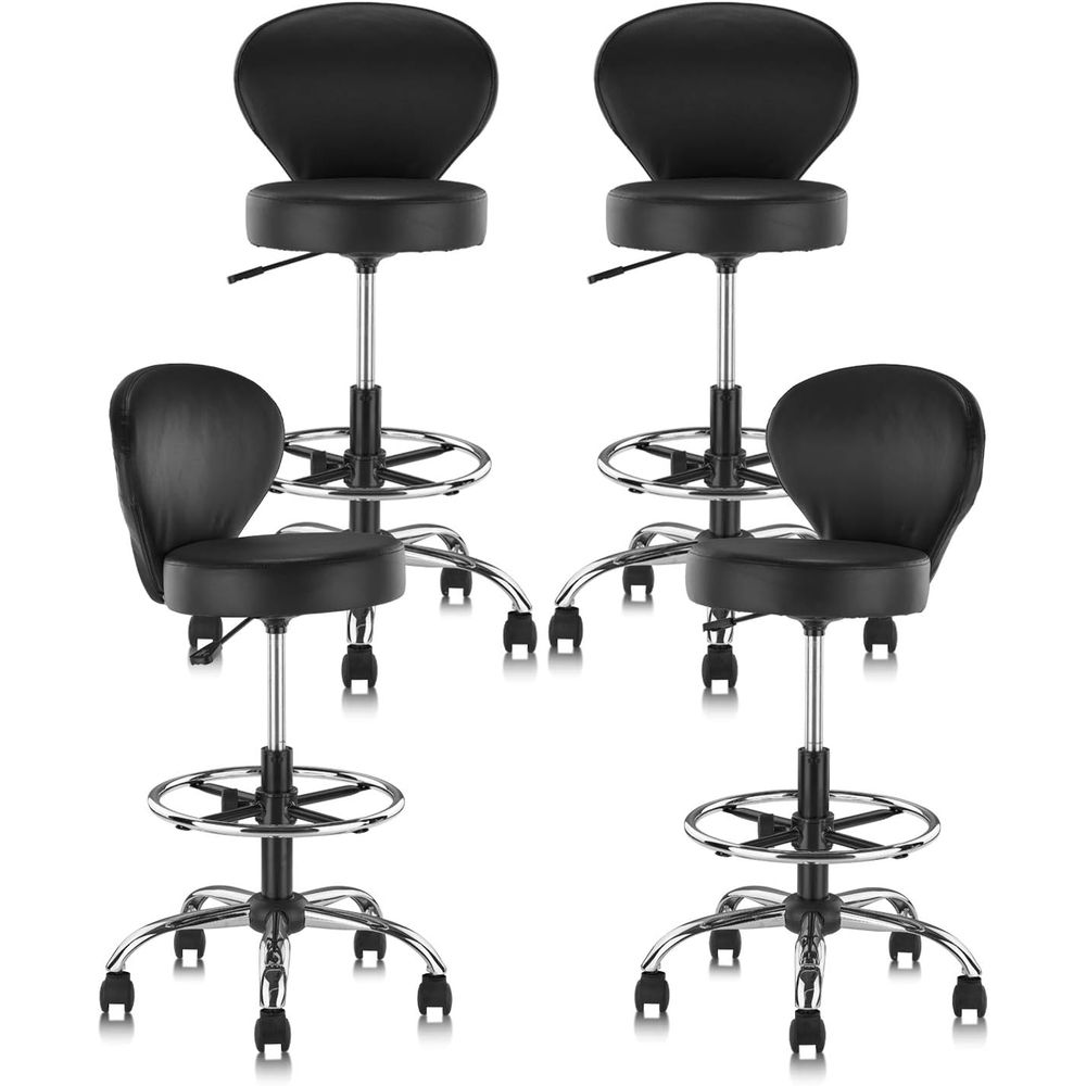 Set of 4 PVC Leather Swivel St - Spa & Wellness Hotel Diamond Ustroń ulasan dan harga