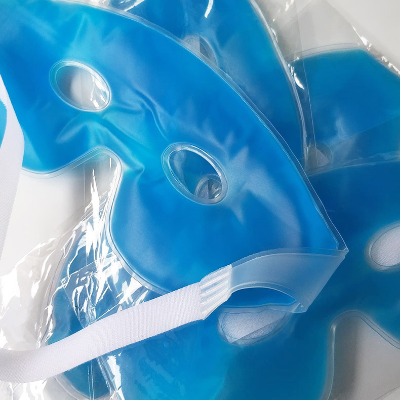 Full Face Massage Ice Mask Hot - Eye Mask Heated ulasan dan harga