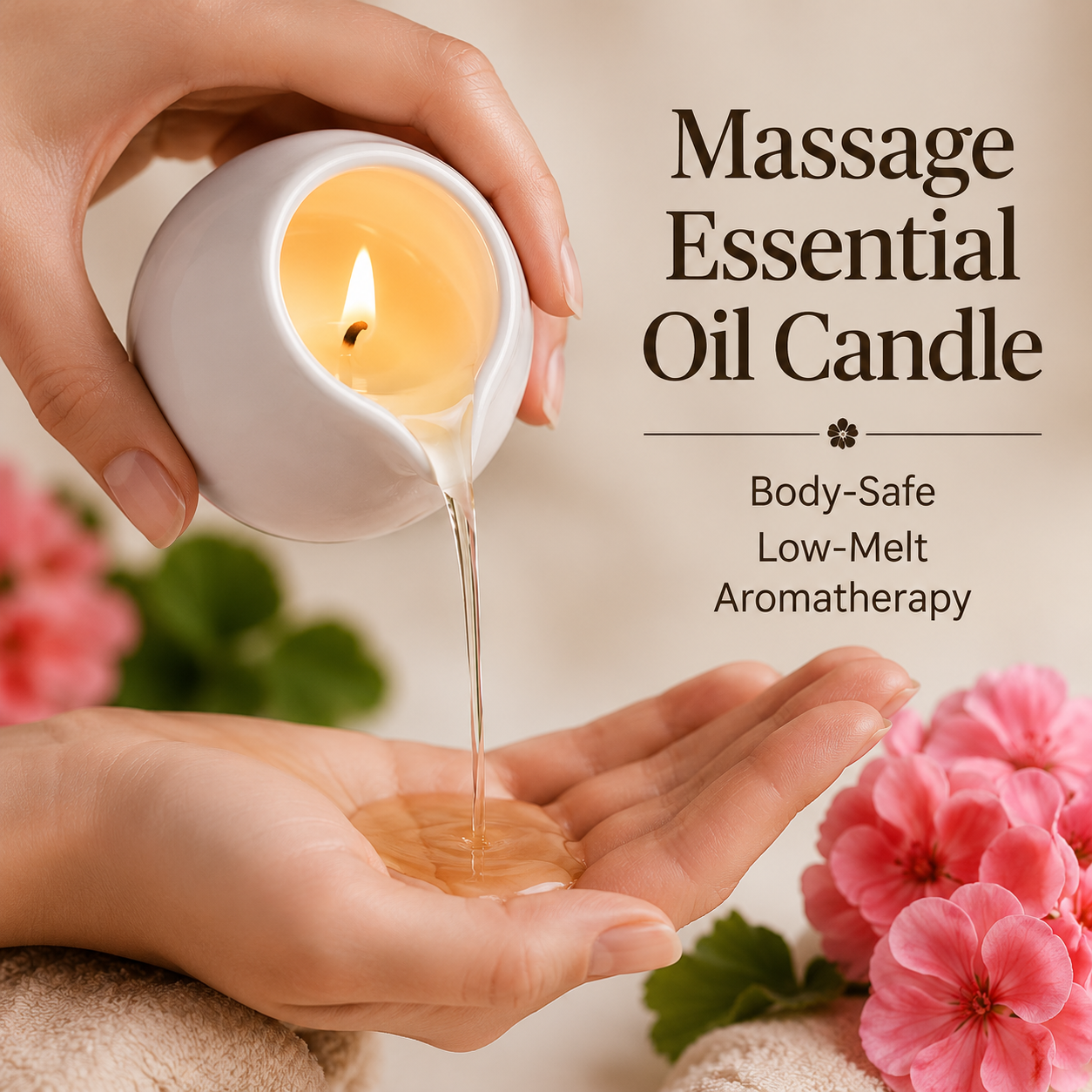 Ceramic Massage Oil Candle Ger - Massage Candle Melting ulasan dan harga
