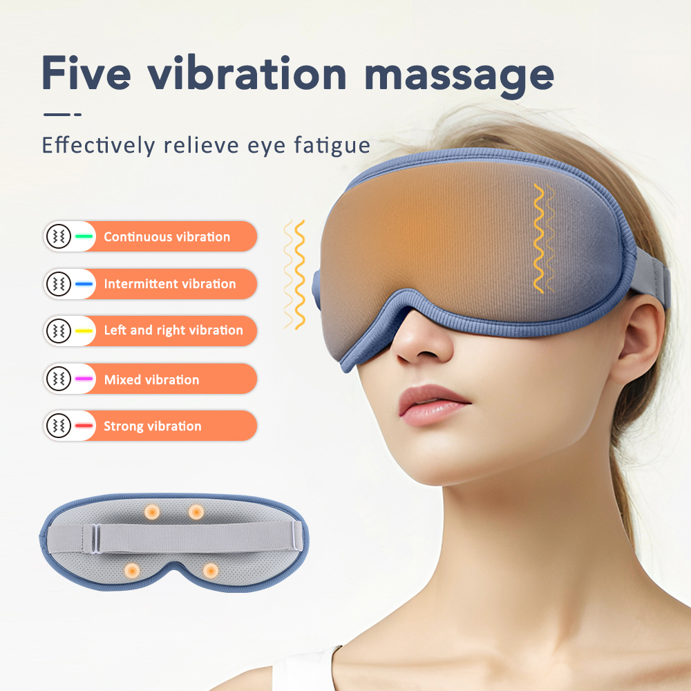3D Eye Massager 5 Vibration 3  - Eye Mask Heated ulasan dan harga