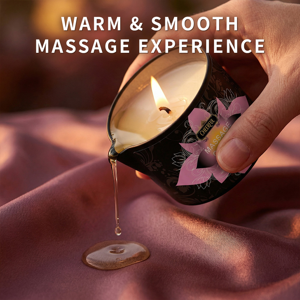 Geranium Massage Oil Candle 2o - Massage Candle Melting ulasan dan harga