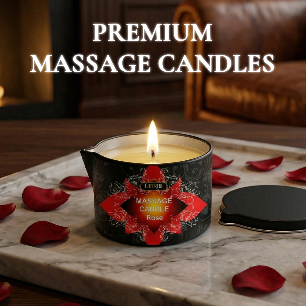 Rose Massage Oil Candle 2oz Bo - Massage Candle Melting ulasan dan harga
