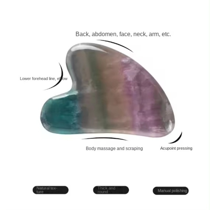 Natural Jade Massager Fluorite - Spa Wellness Beauty ulasan dan harga