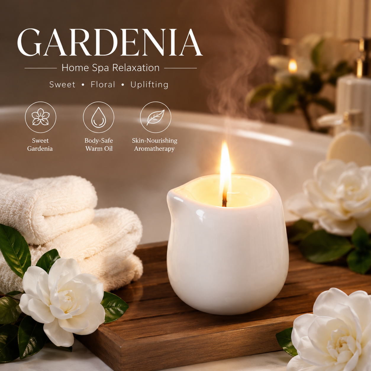 Ceramic Massage Oil Candle Gar - Massage Candle Melting ulasan dan harga