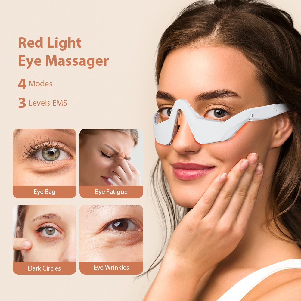 3D Eye Massager with Heat & Ai - Eye Mask Heated ulasan dan harga