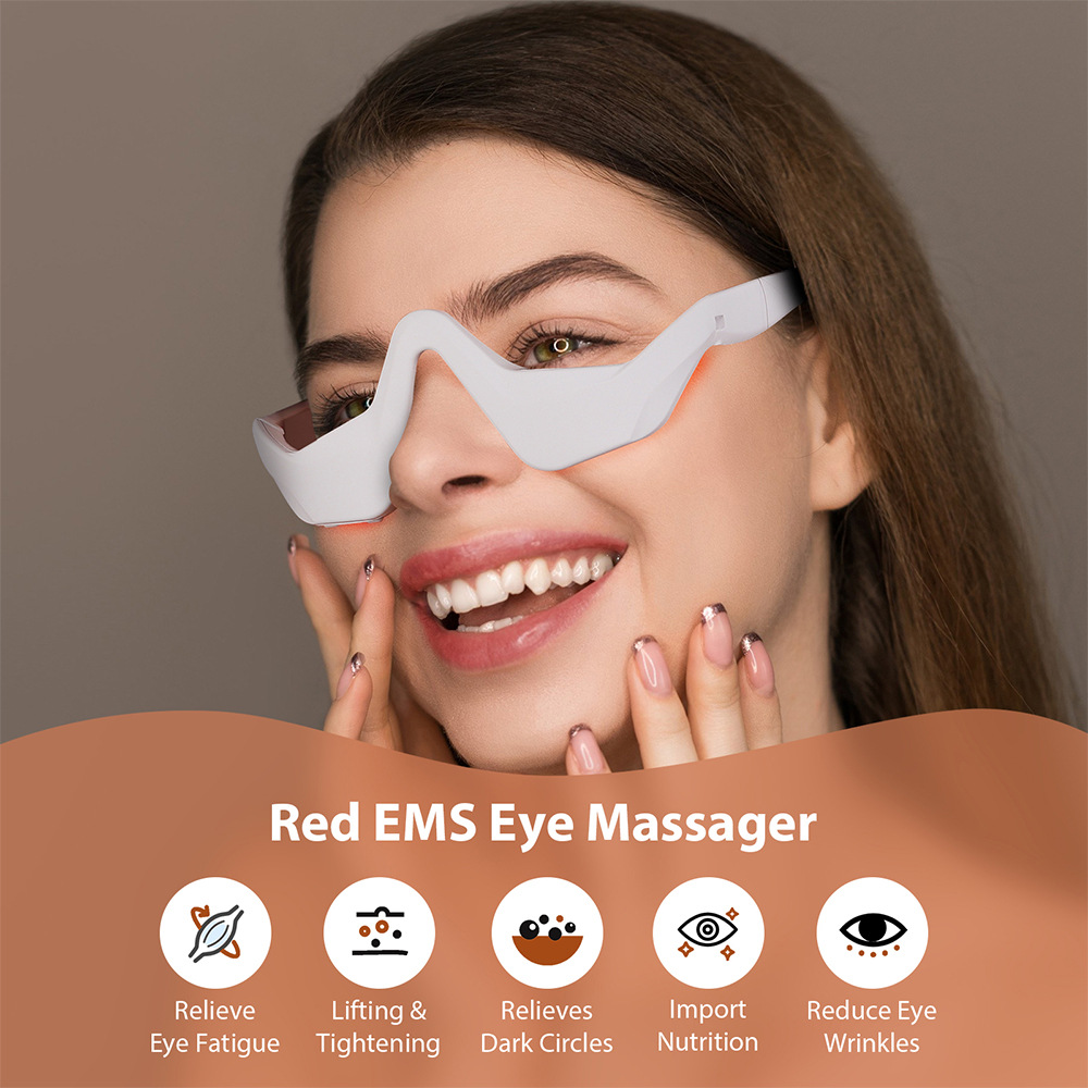 3D Eye Massager with Heat & Ai - Eye Mask Heated ulasan dan harga