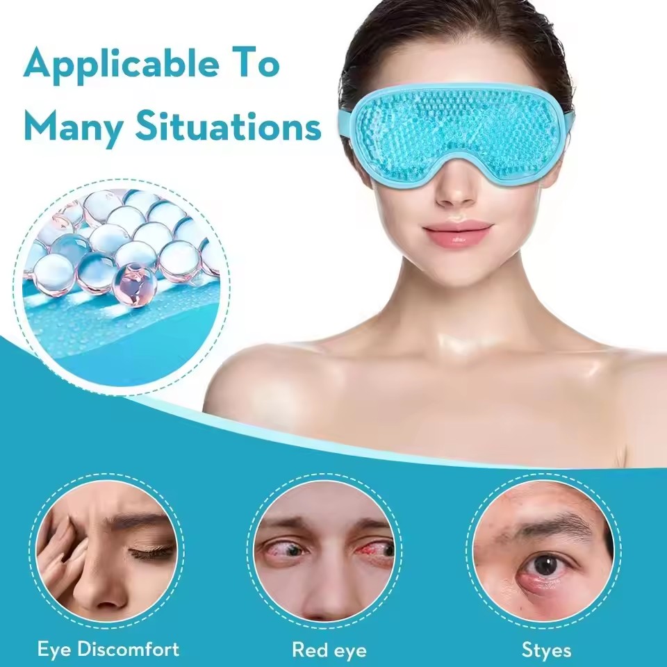 1pc Eye Mask, Hot and Cold Com - Eye Mask Heated ulasan dan harga