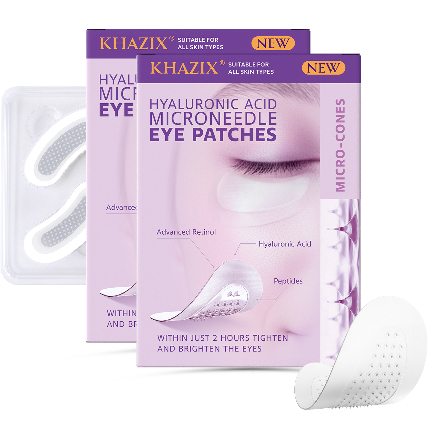Retinol Microneedle Eye Patche - Microneedle Patch Eye ulasan dan harga