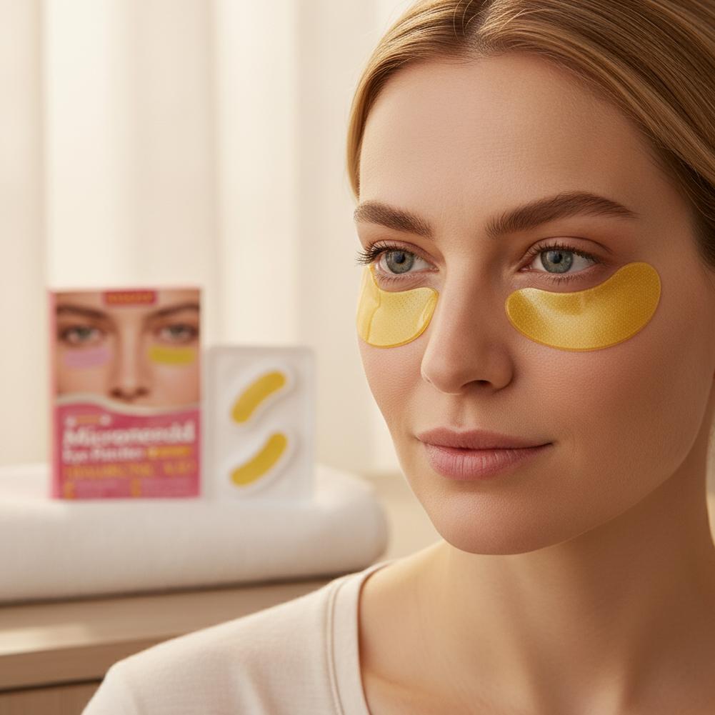 1Pair Hyaluronic Acid Micronee - Microneedle Patch Eye ulasan dan harga