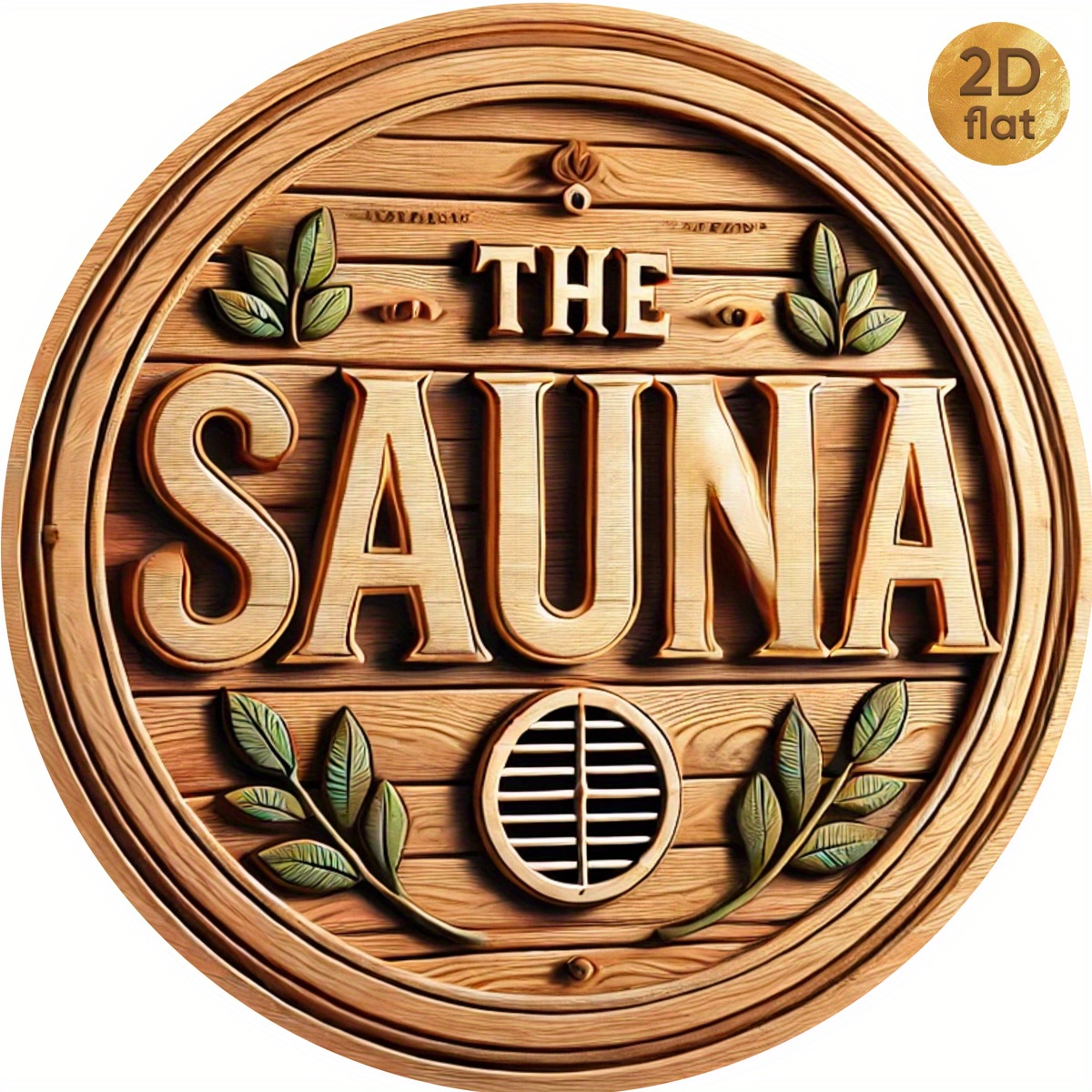 2D Flat Vintage The Sauna Roun - Spa Wellness Center ulasan dan harga